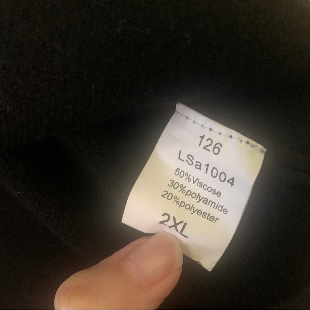 Lillusory Black Sweater Vest Top Size 2XL Sleeveless Stretch Y2K Button Up Knit - Picture 7 of 11